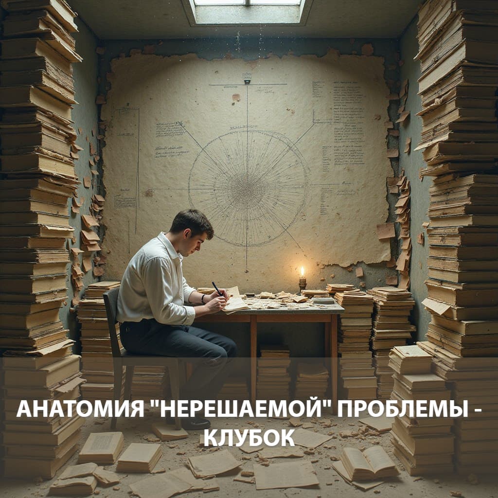 Анатомия 'нерешаемой' психологической проблемы - Клубок
